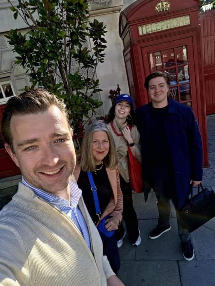 The team in London